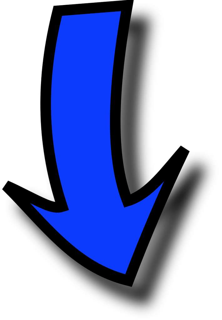 arrow, down, blue-35170.jpg